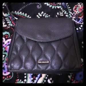 NWT Vera Bradley Quilted Sarah Crossbody - Black